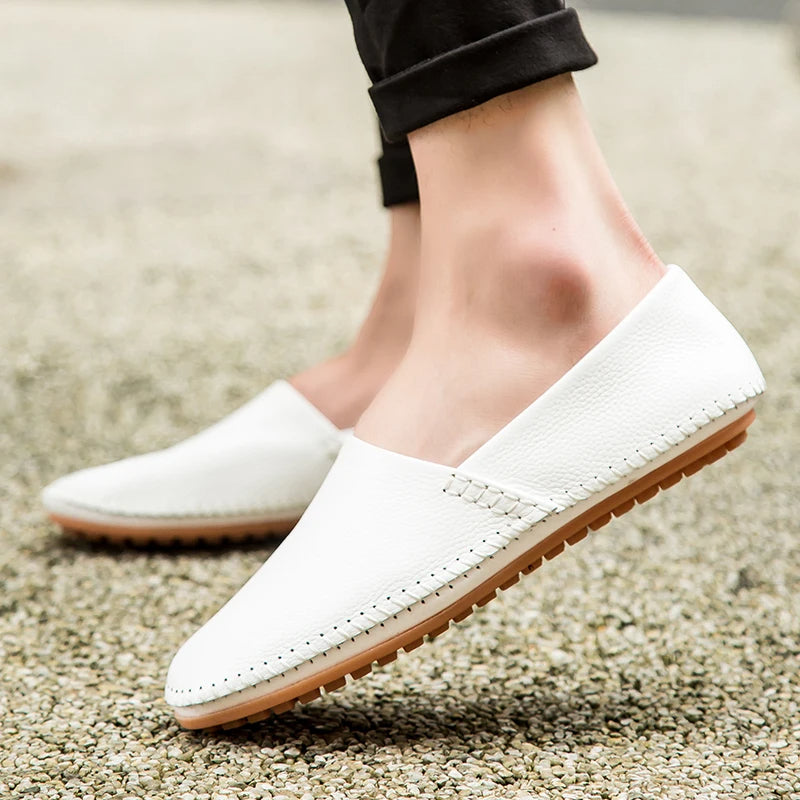 Peter | Leichte Loafer in Lederoptik
