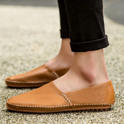 Peter | Leichte Loafer in Lederoptik