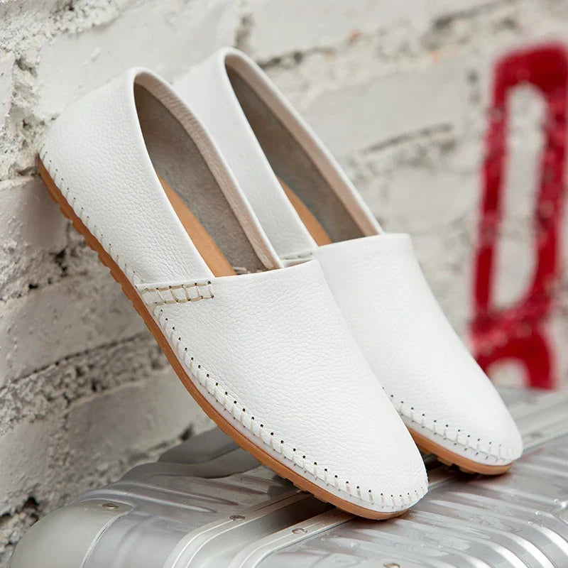 Peter | Leichte Loafer in Lederoptik