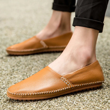 Peter | Leichte Loafer in Lederoptik