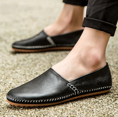 Peter | Leichte Loafer in Lederoptik