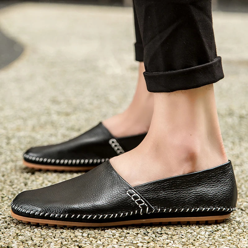 Peter | Leichte Loafer in Lederoptik