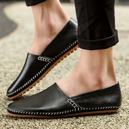 Peter | Leichte Loafer in Lederoptik