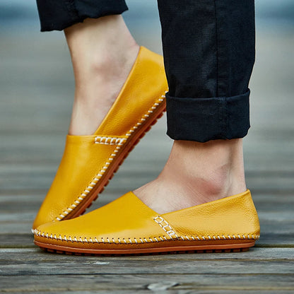 Peter | Leichte Loafer in Lederoptik