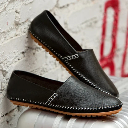 Peter | Leichte Loafer in Lederoptik