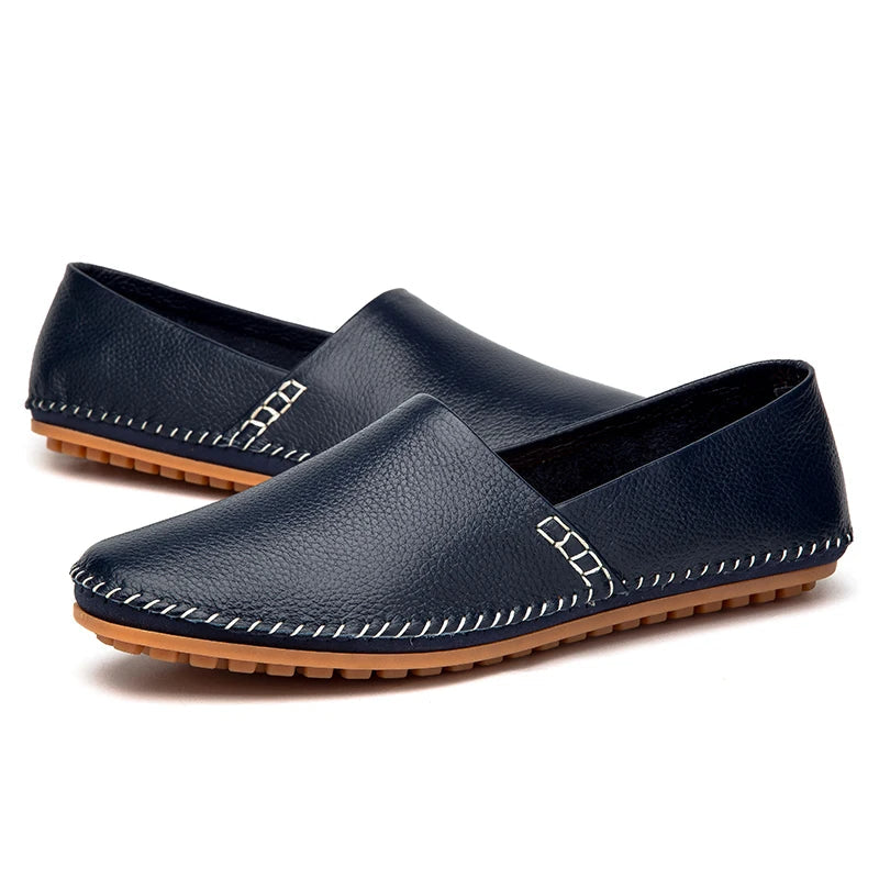 Peter | Leichte Loafer in Lederoptik
