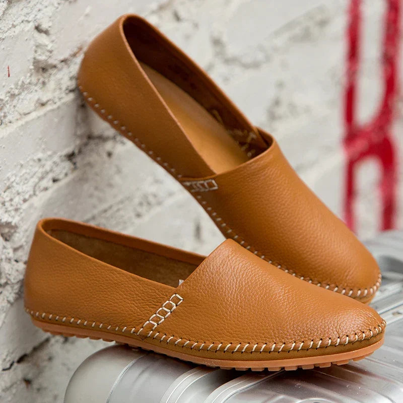 Peter | Leichte Loafer in Lederoptik