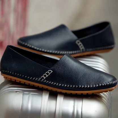 Peter | Leichte Loafer in Lederoptik