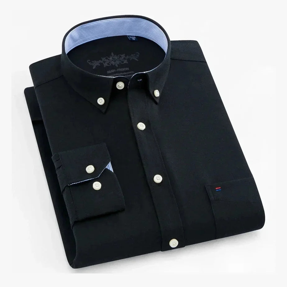 Lukas | Mintgrünes Button-down-Hemd