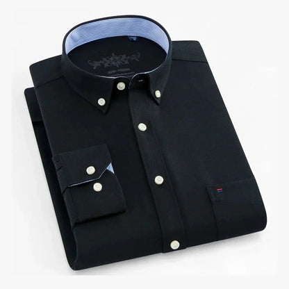 Lukas | Mintgrünes Button-down-Hemd