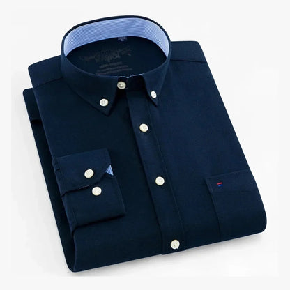 Lukas | Mintgrünes Button-down-Hemd