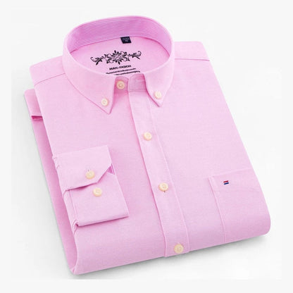 Lukas | Mintgrünes Button-down-Hemd