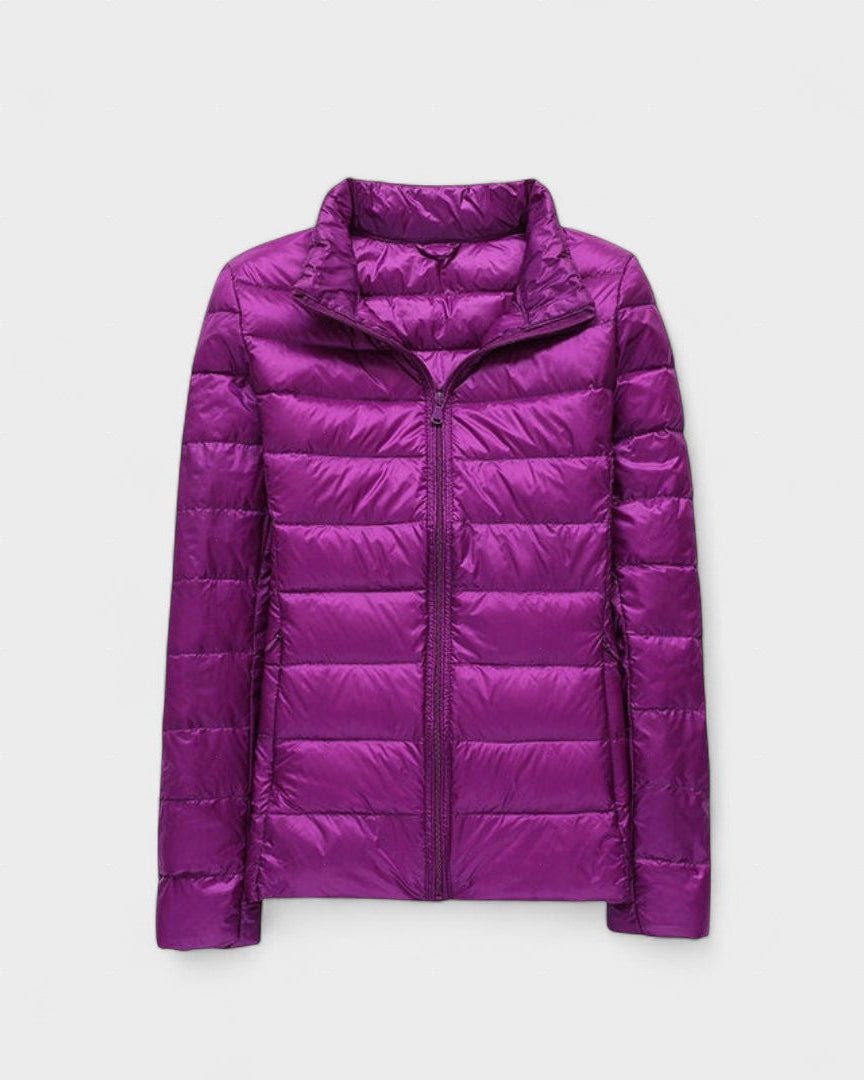 Luise-Marie | Leichte Steppjacke in Beerenrot