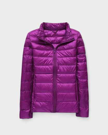 Luise-Marie | Leichte Steppjacke in Beerenrot