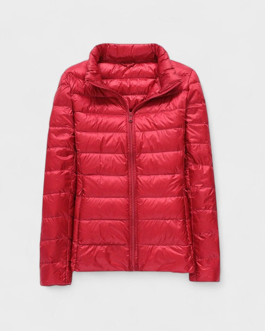 Luise-Marie | Leichte Steppjacke in Beerenrot