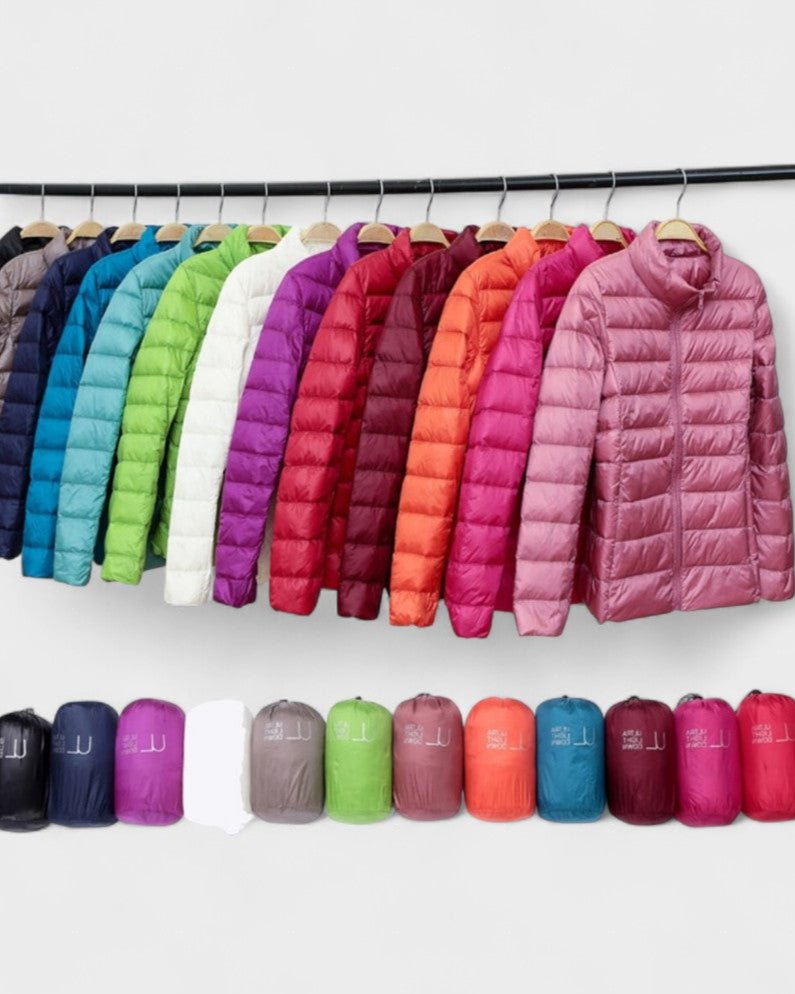 Luise-Marie | Leichte Steppjacke in Beerenrot
