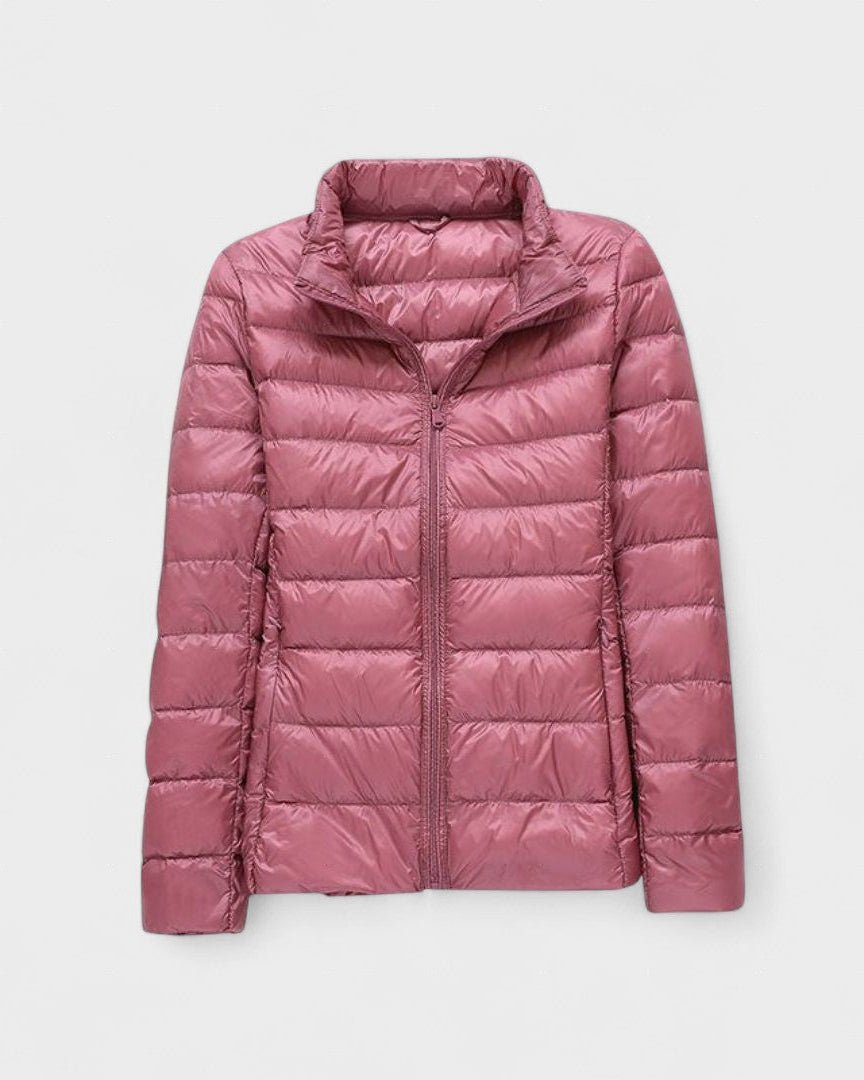 Luise-Marie | Leichte Steppjacke in Beerenrot