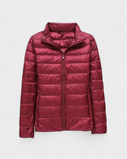 Luise-Marie | Leichte Steppjacke in Beerenrot