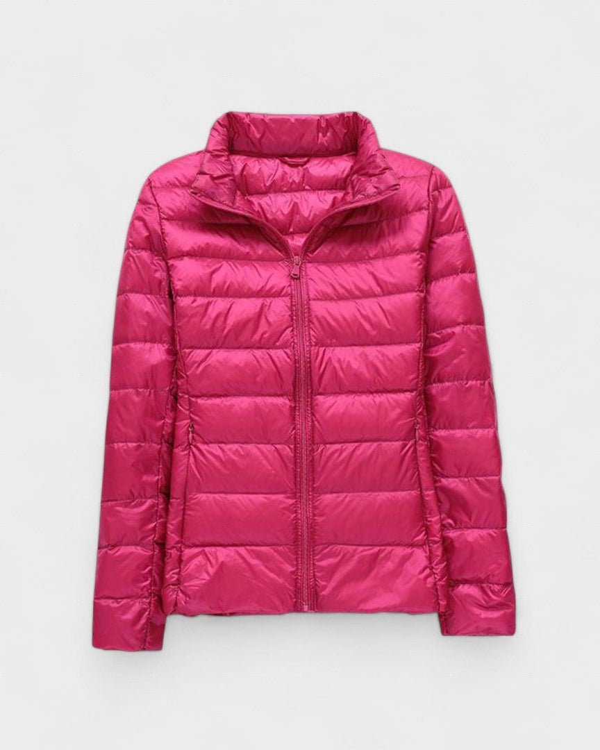 Luise-Marie | Leichte Steppjacke in Beerenrot