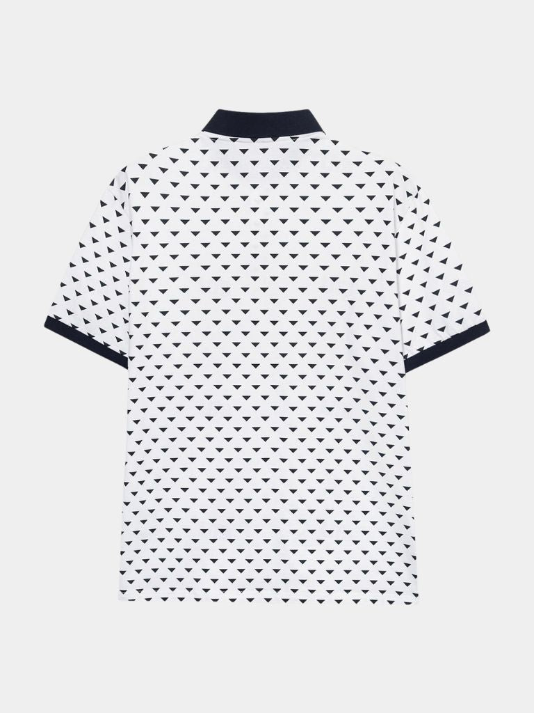 Lutz | Gemustertes Poloshirt