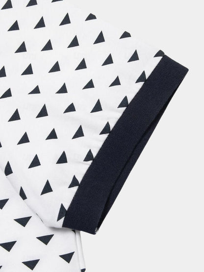 Lutz | Gemustertes Poloshirt