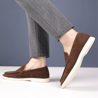 Bernhard | Elegante Loafer in Veloursoptik