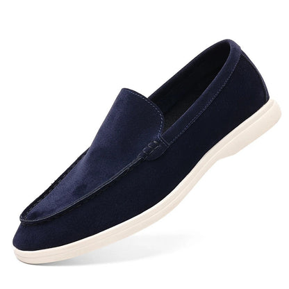 Bernhard | Elegante Loafer in Veloursoptik