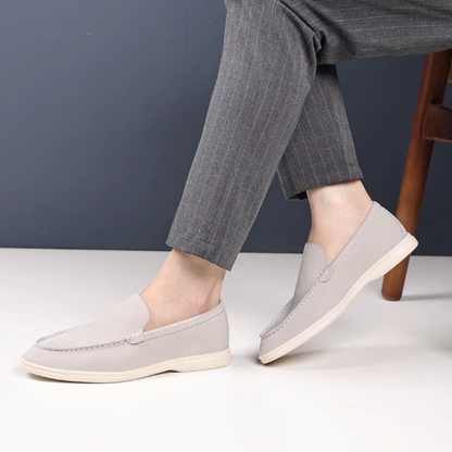 Bernhard | Elegante Loafer in Veloursoptik