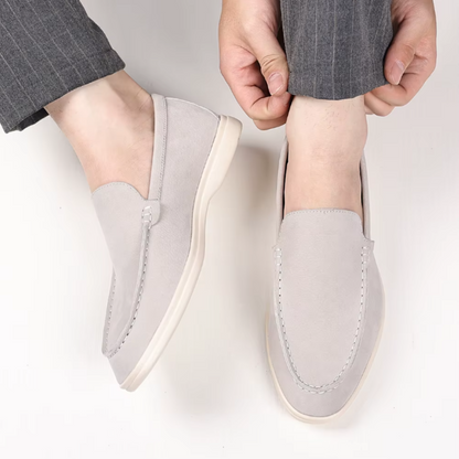 Bernhard | Elegante Loafer in Veloursoptik