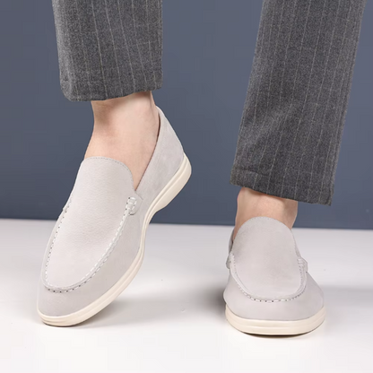 Bernhard | Elegante Loafer in Veloursoptik