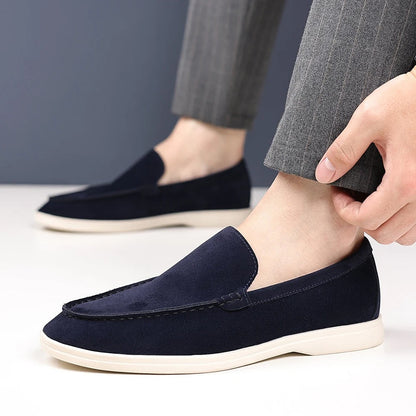 Bernhard | Elegante Loafer in Veloursoptik