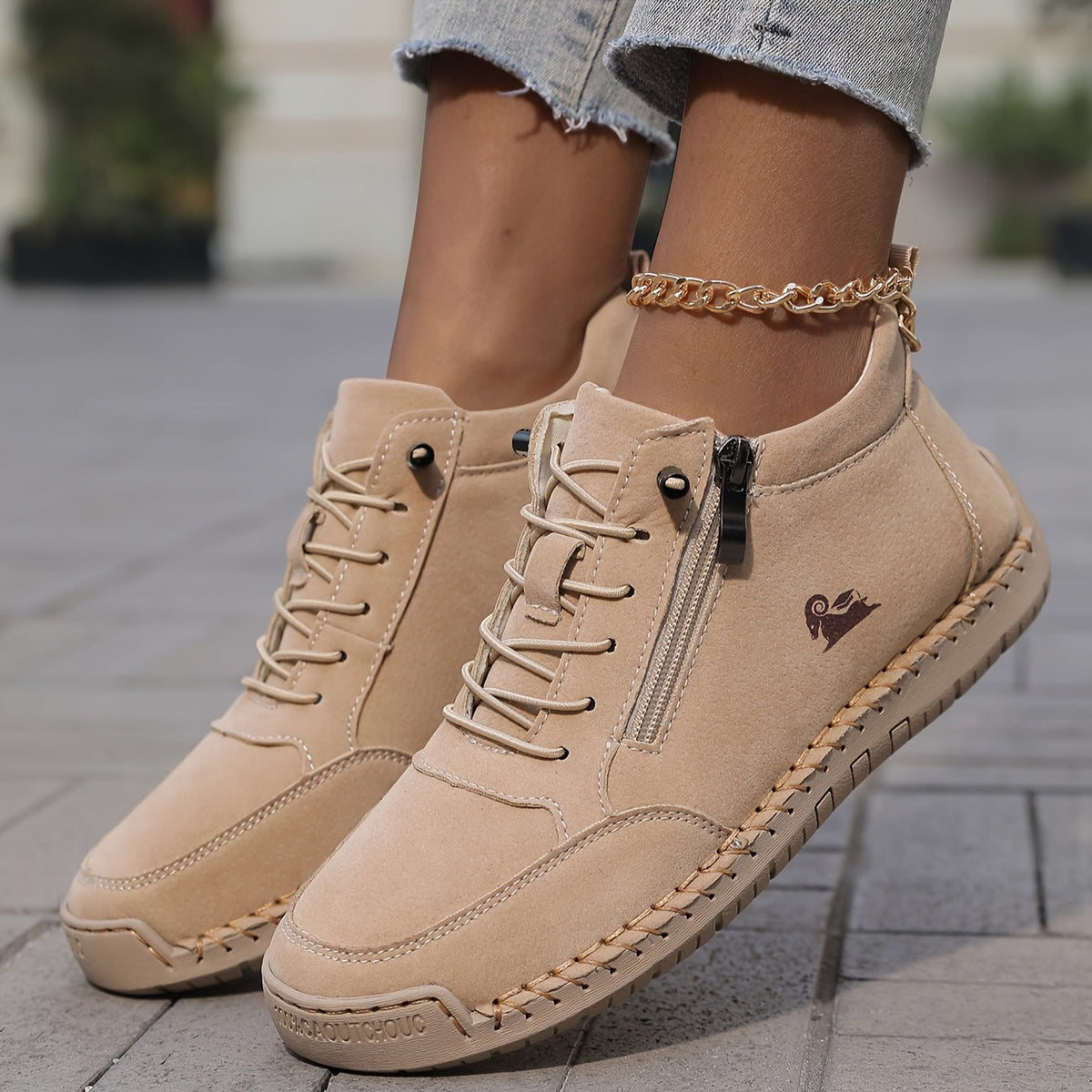 Ilse | Komfort-Sneaker mit Reißverschluss
