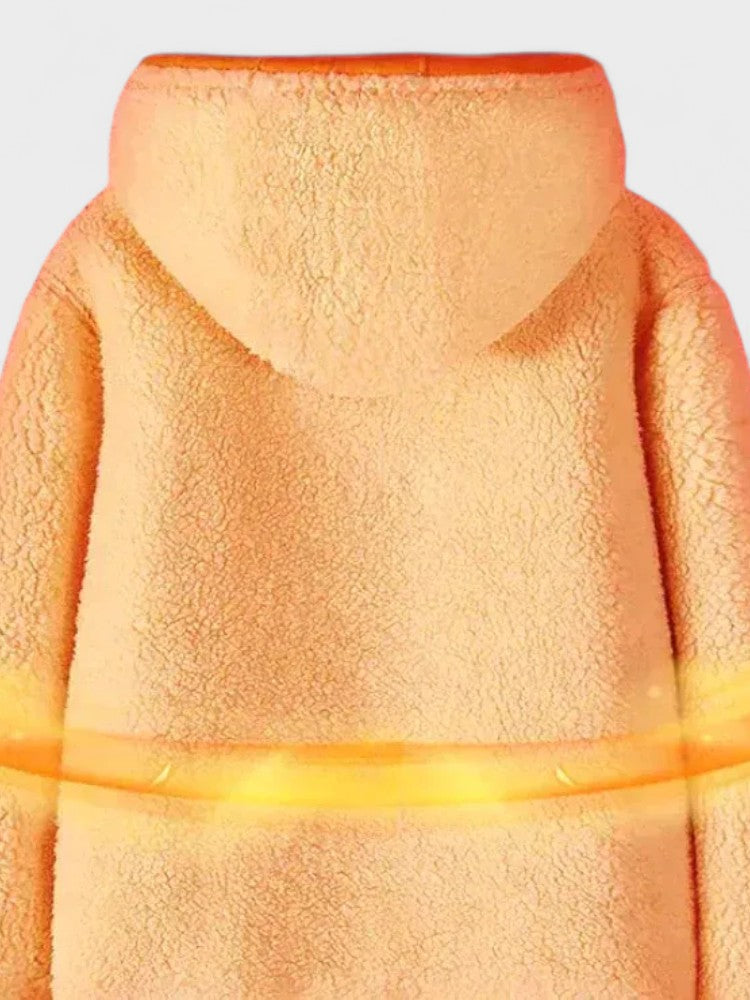 Magnus | Graue Fleecejacke