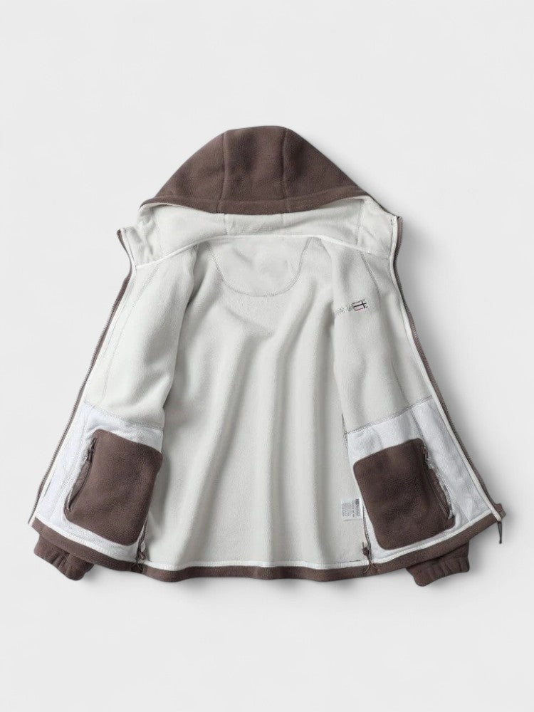 Magnus | Graue Fleecejacke