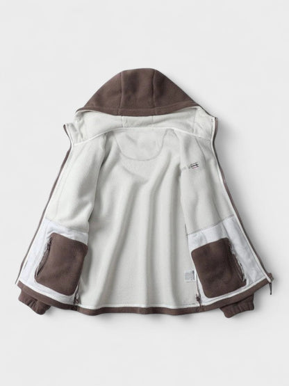 Magnus | Graue Fleecejacke