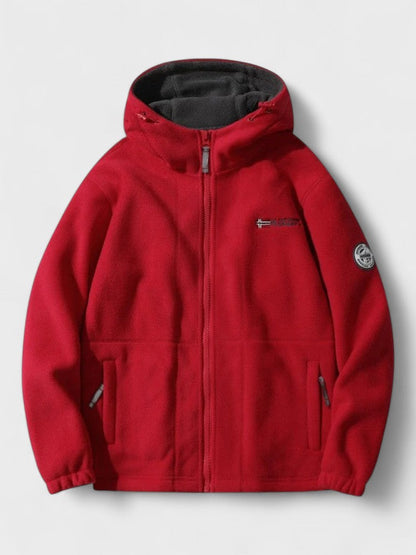 Magnus | Graue Fleecejacke