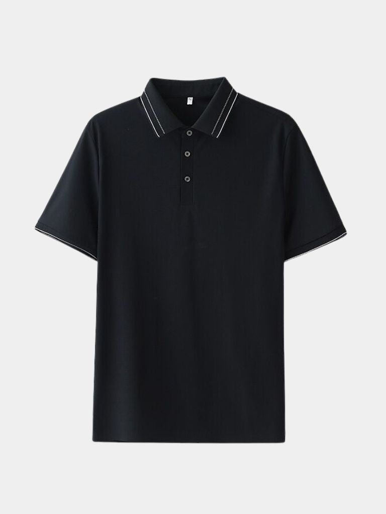 Magnus | Klassisches braunes Poloshirt