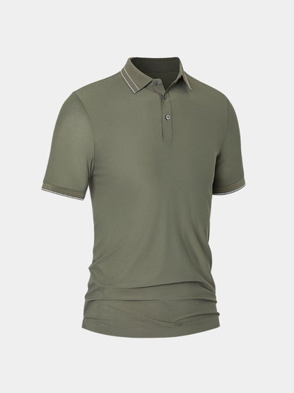 Magnus | Klassisches braunes Poloshirt