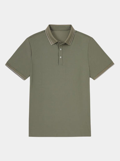 Magnus | Klassisches braunes Poloshirt