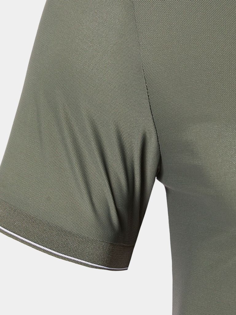 Magnus | Klassisches braunes Poloshirt