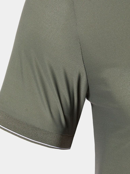 Magnus | Klassisches braunes Poloshirt
