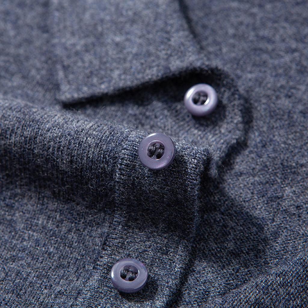 Ulla-Marie | Poloshirt in Kaschmir-Optik im schmalen Schnitt