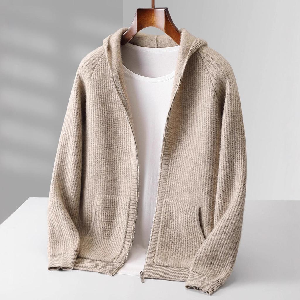 Petra-Marie | Zip-Hoodie in Kaschmir-Optik