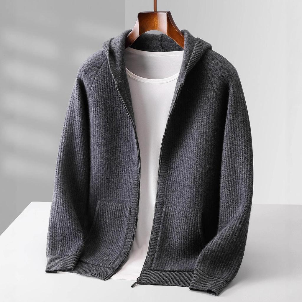 Petra-Marie | Zip-Hoodie in Kaschmir-Optik