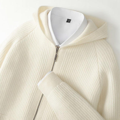 Petra-Marie | Zip-Hoodie in Kaschmir-Optik