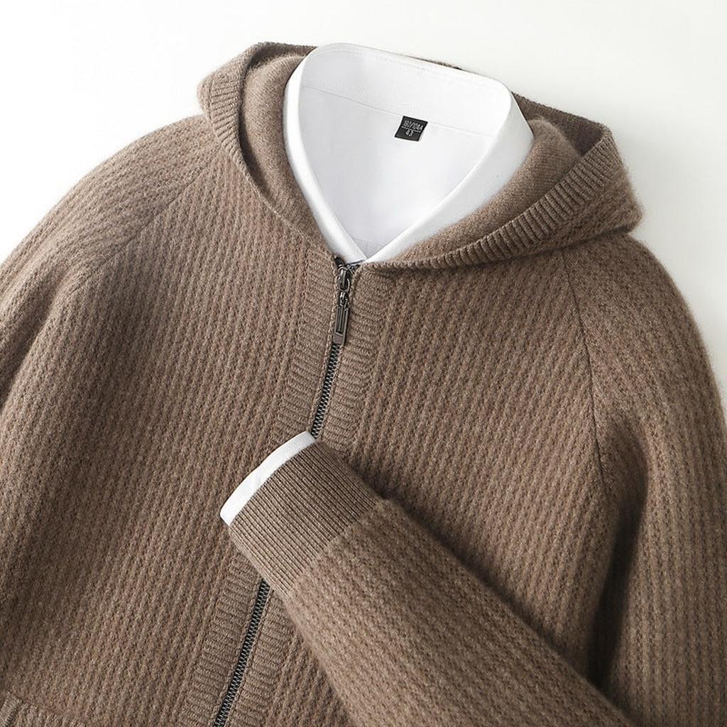 Petra-Marie | Zip-Hoodie in Kaschmir-Optik