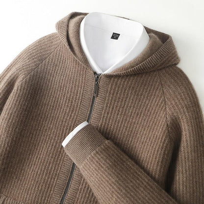 Petra-Marie | Zip-Hoodie in Kaschmir-Optik