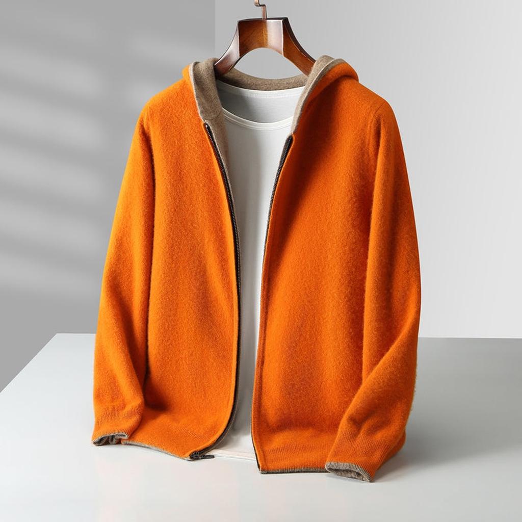 Insa-Luise | Wende-Hoodie in Kaschmir-Optik