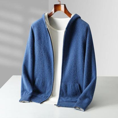 Insa-Luise | Wende-Hoodie in Kaschmir-Optik