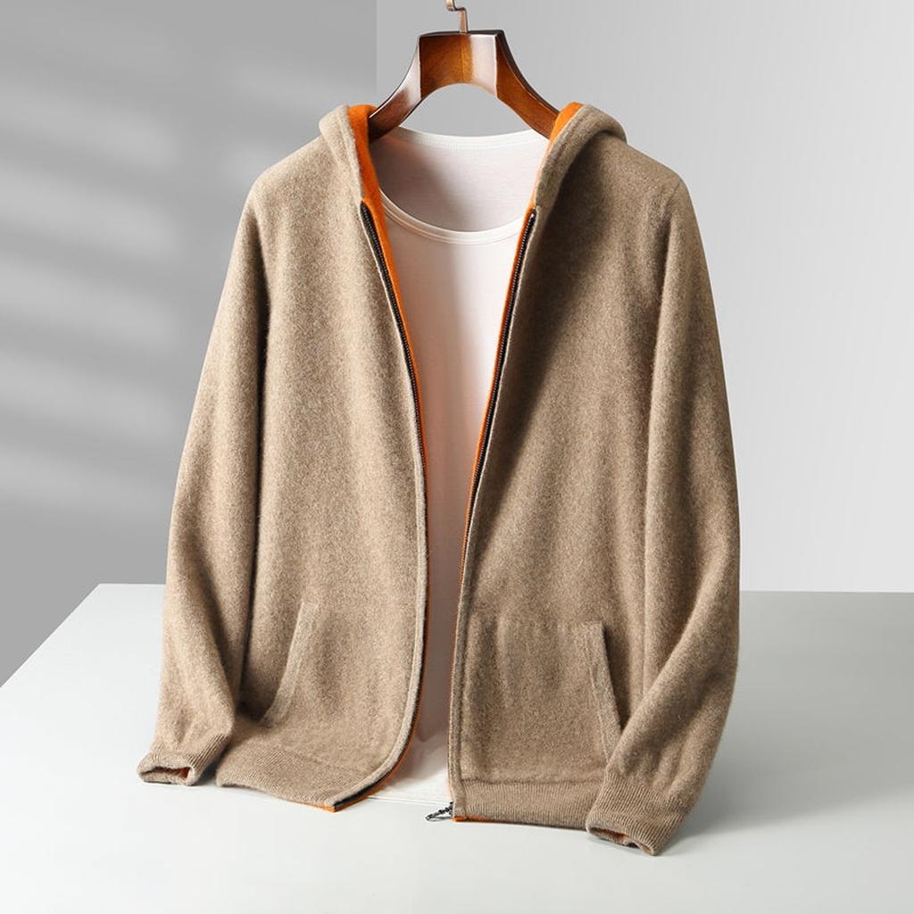 Insa-Luise | Wende-Hoodie in Kaschmir-Optik